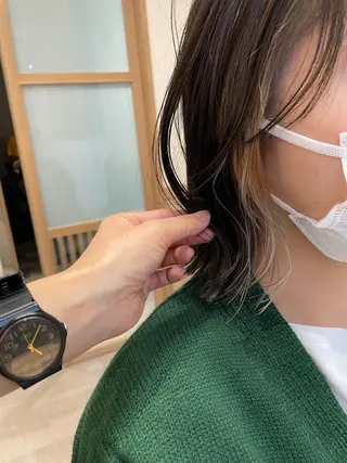 ミディアム カラー miho 🌼🌼🌼のヘアスタイル