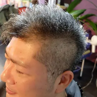 メンズ yas骨格修正カット ヤス派手神美容師のヘアスタイル