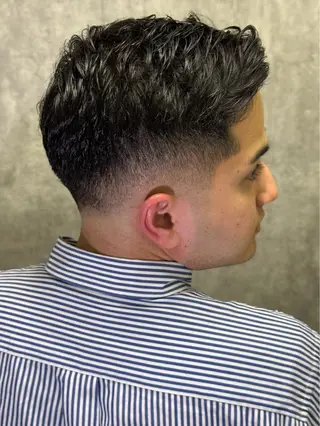 ショート メンズ 對馬 虎太郎のヘアスタイル