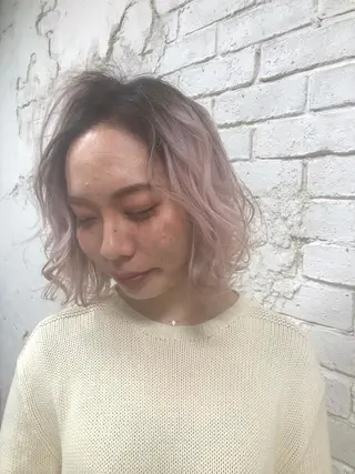 ミディアム カラー welring hair salonのヘアスタイル