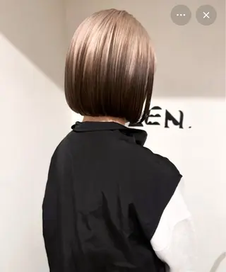 ミディアム ボブ職人/メンズバレ イヤージュ職人のヘアスタイル