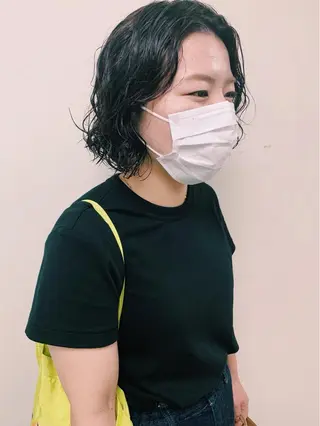 ショート パーマ 似合わせヘア/ sayakaのヘアスタイル