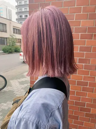 ショート 丹羽大喜 縮毛矯正/美髪矯正のヘアスタイル