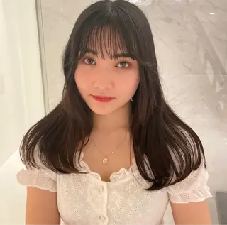 ミディアム カラー RIO🎀/ガーリー /カラーモデル募集のヘアスタイル