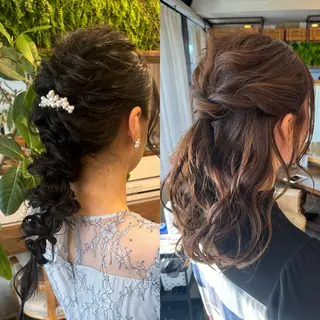 ヘアアレンジ 🔆髪質改善 透明感 カラー🔆佐々木貴仁のヘアスタイル