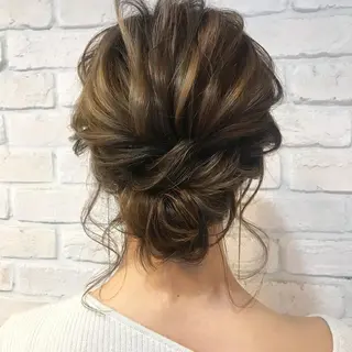 ヘアアレンジ あやかショート 白髪ぼかしのヘアスタイル