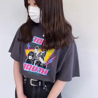 ミディアム カラー マンツーマン半個室 tamuraのヘアスタイル