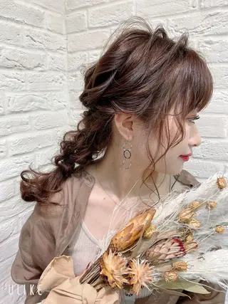 ヘアアレンジ 伊藤 早人のヘアスタイル