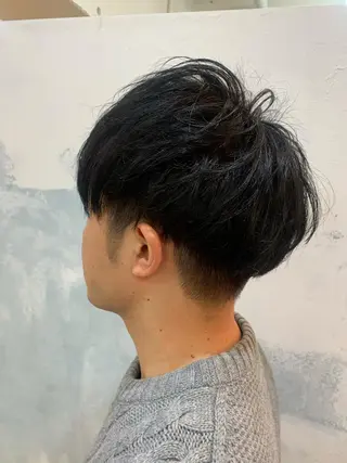 ショート メンズ 🍑艶髪✖️暖色系 ✨momoka🍑のヘアスタイル