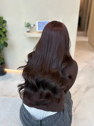 カラー 赤み消しカラー🪽 透明感カラー🪽のあのヘアスタイル