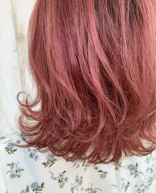 ミディアム カラー 心斎橋韓国ボブ 好原良真のヘアスタイル