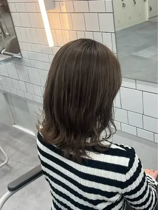 ロング カラー 菅沼 穂乃香のヘアスタイル