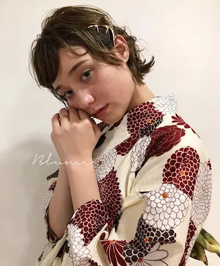狩野 羅夢のヘアスタイル