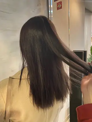 ロング カラー LOuNICA銀座所属・透明感/ニュアンス/ 似合わせ/yasuのヘアスタイル