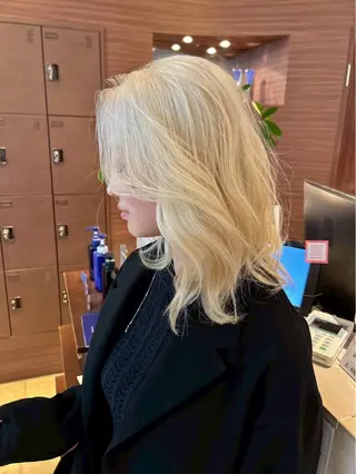 ミディアム カラー キッズ 川邊 唯礼のヘアスタイル