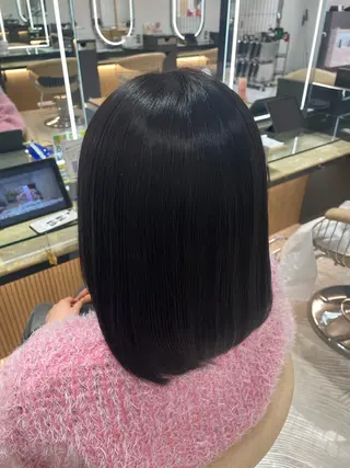 セミロング カラー 韓国風/亀之園 涼のヘアスタイル