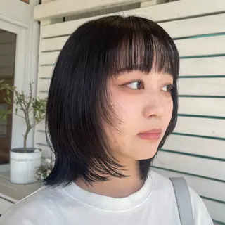 ミディアム こいけ みきののヘアスタイル