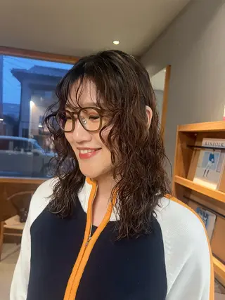 パーマ cocoro /レイヤーカットのヘアスタイル