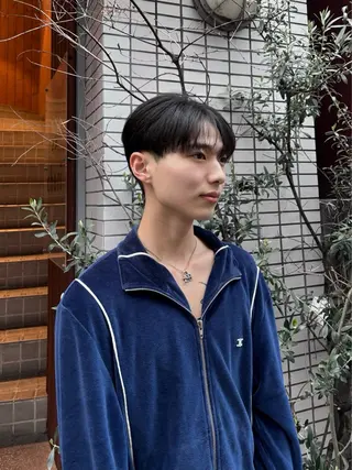 メンズ ボブ/メンズ/パーマ /Tamakiのヘアスタイル