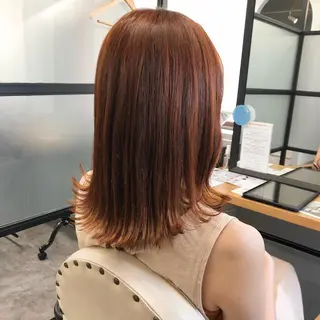 ロング カラー ヘアアレンジ JURI🤎 ワンカールレイヤーのヘアスタイル