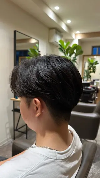パーマ メンズ 【メンズパーマ】比嘉 啓人のヘアスタイル