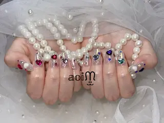 ネイル 葵うさぎ AIのネイルデザイン