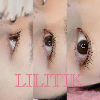 パーマ マツエク・マツパ 韓国idolまつ毛 ꪔ̤̮LILITIKのマツエク・マツパデザイン