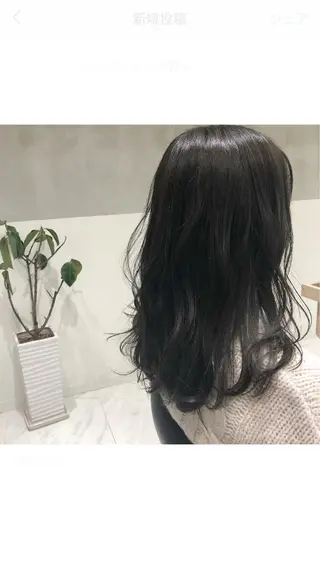 セミロング 【赤坂】髪質改善✨ 矢口嵩人のヘアスタイル