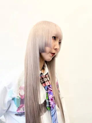 ミディアム カラー HARU//原宿🤍 リピート率NO.1のヘアスタイル