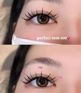 マツエク・マツパ eyelash Anmut Lunaのマツエク・マツパデザイン
