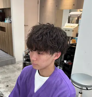 メンズ 💎メンズカット ／フェザー／細野💎のヘアスタイル