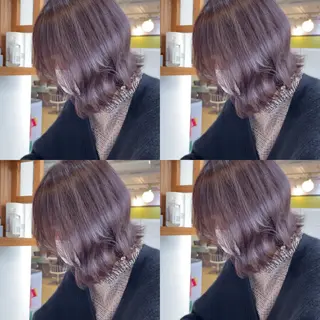 ショート カラー 大人可愛い透明感🌟 小顔・韓国髪🌟野中のヘアスタイル