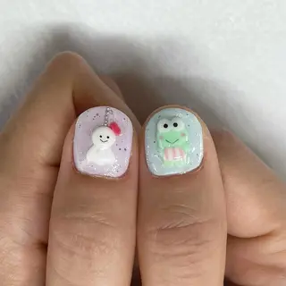 ネイル 東 千夏のネイルデザイン