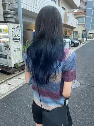 ロング カラー 日高 香織のヘアスタイル