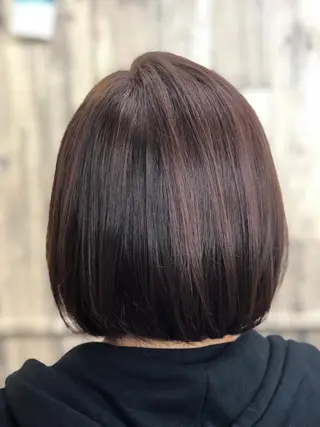 ミディアム カラー 吉野 瑳桜のヘアスタイル
