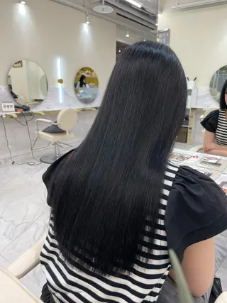 セミロング カラー パーマ ヘアアレンジ 髪質改善特化 🫧松野力也のヘアスタイル