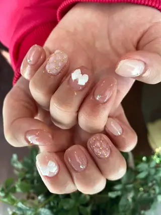 ネイル crystal ⭐︎ colorのネイルデザイン