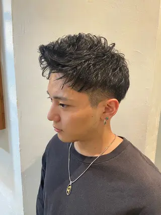 ショート メンズ ✨️パーマ✨ たなかひろとのヘアスタイル