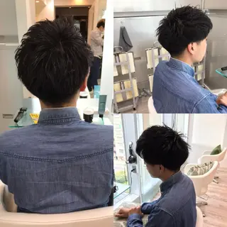 ショート メンズ 全メニュー　トステア 使用　高見澤智行のヘアスタイル