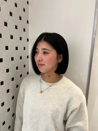 ショート 似合わせボブ 中西晴香のヘアスタイル