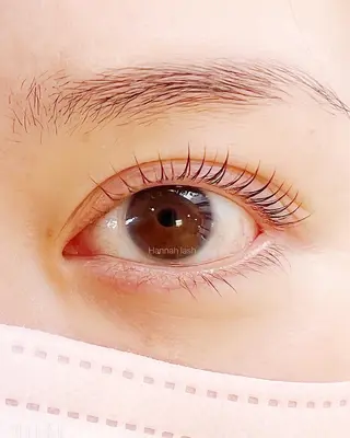 マツエク・マツパ Hannah lashのマツエク・マツパデザイン