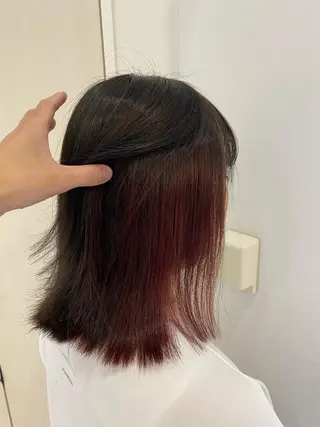 ミディアム ✨髪質改善/縮毛矯正 木村和司✨のヘアスタイル
