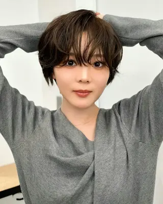 ショート パーマ パーマ/縮毛矯正 /かわいい/せき🫧のヘアスタイル