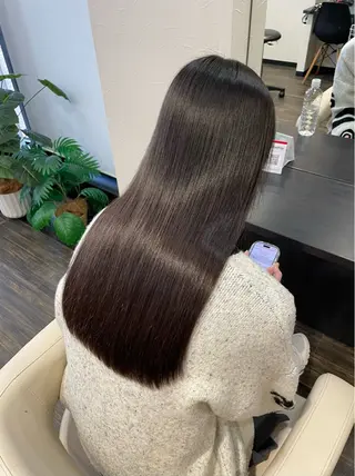 セミロング 脇 麻紘のヘアスタイル