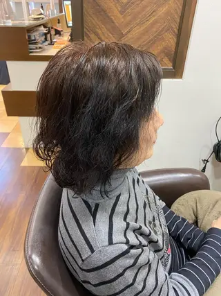 ミディアム ☘️お悩み解決☘️ 岡部恒輝のヘアスタイル