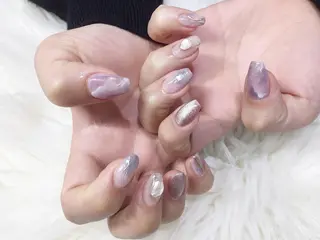 カラー ネイル crystal ⭐︎ colorのネイルデザイン