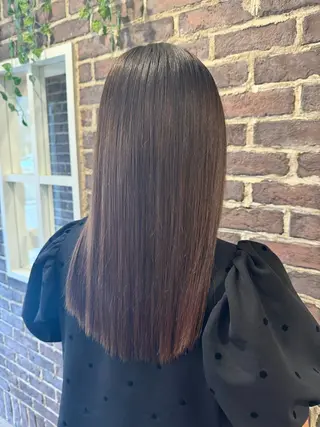 ロング 新井 菜摘のヘアスタイル