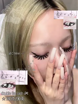 マツエク・マツパ ☆eyelist _miu☆のマツエク・マツパデザイン