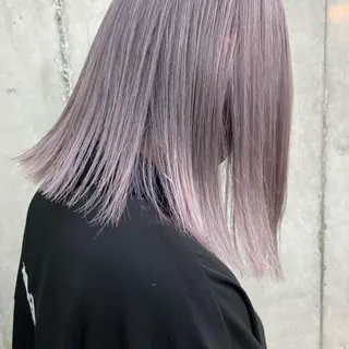 ミディアム ハイトーン/デザイン hirokiのヘアスタイル