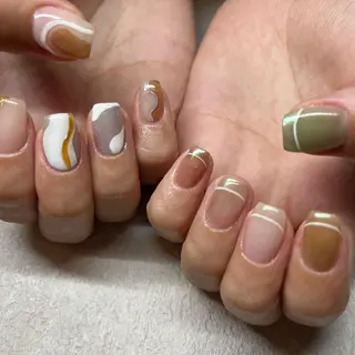 ネイル NORA nail UMEDA MAIのネイルデザイン